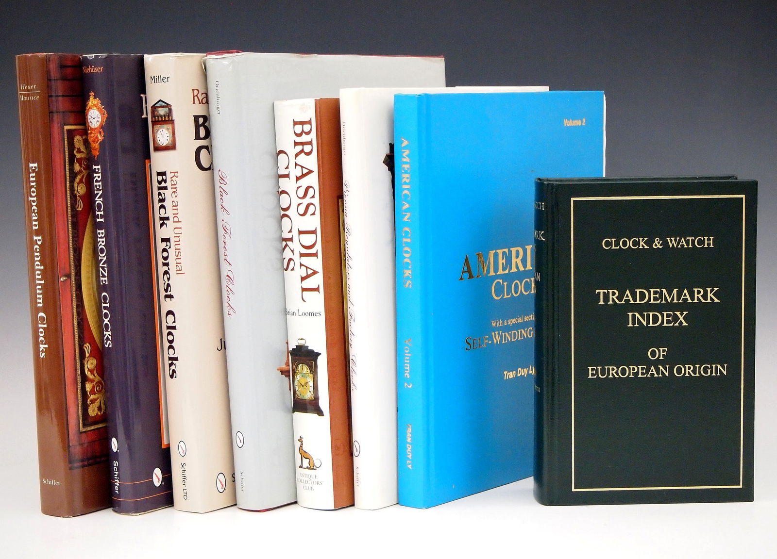 8 Clock Reference Books (1 of 1)