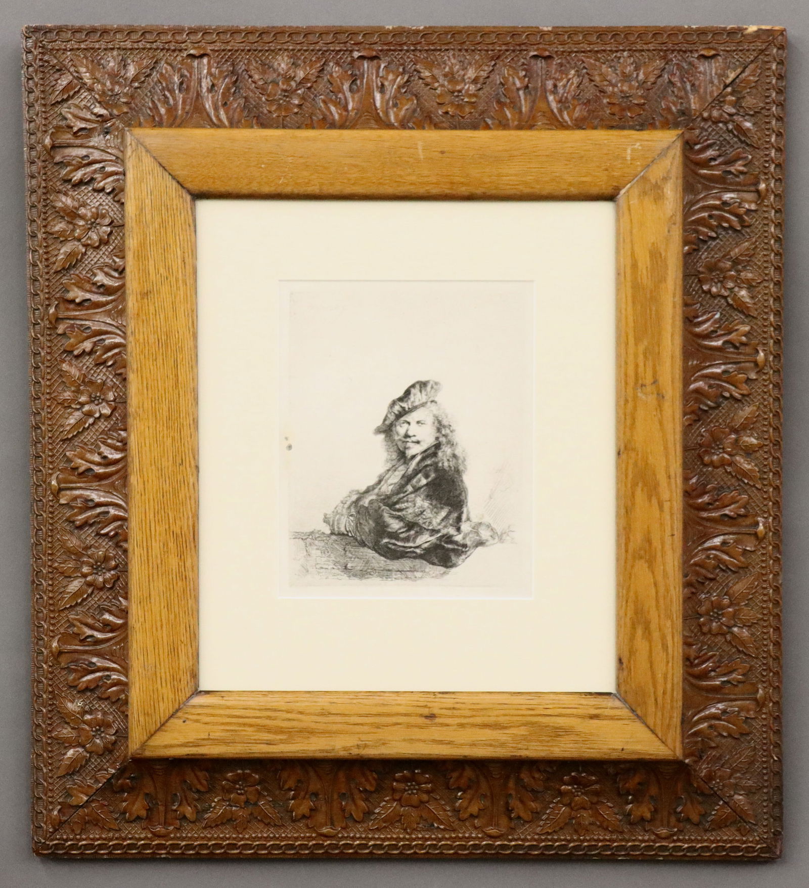 Rembrandt Self Portrait Etching (1 of 6)