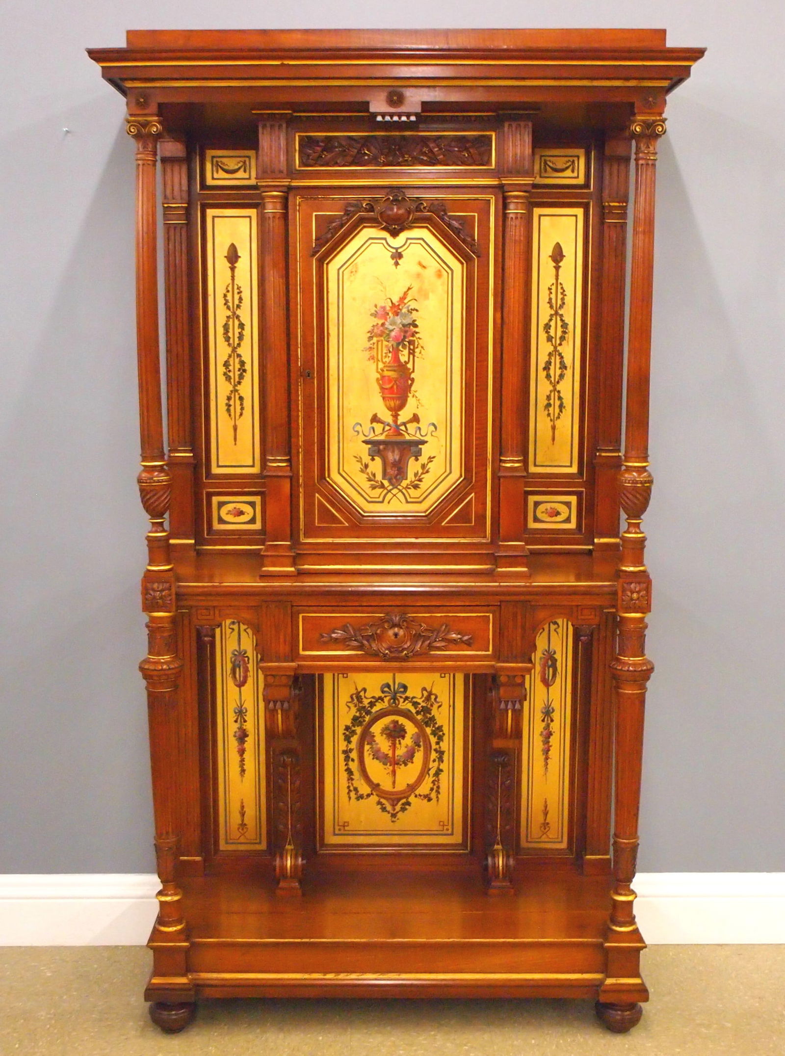 French Belle Epoque Drawing Room Cabinet (1 of 6)