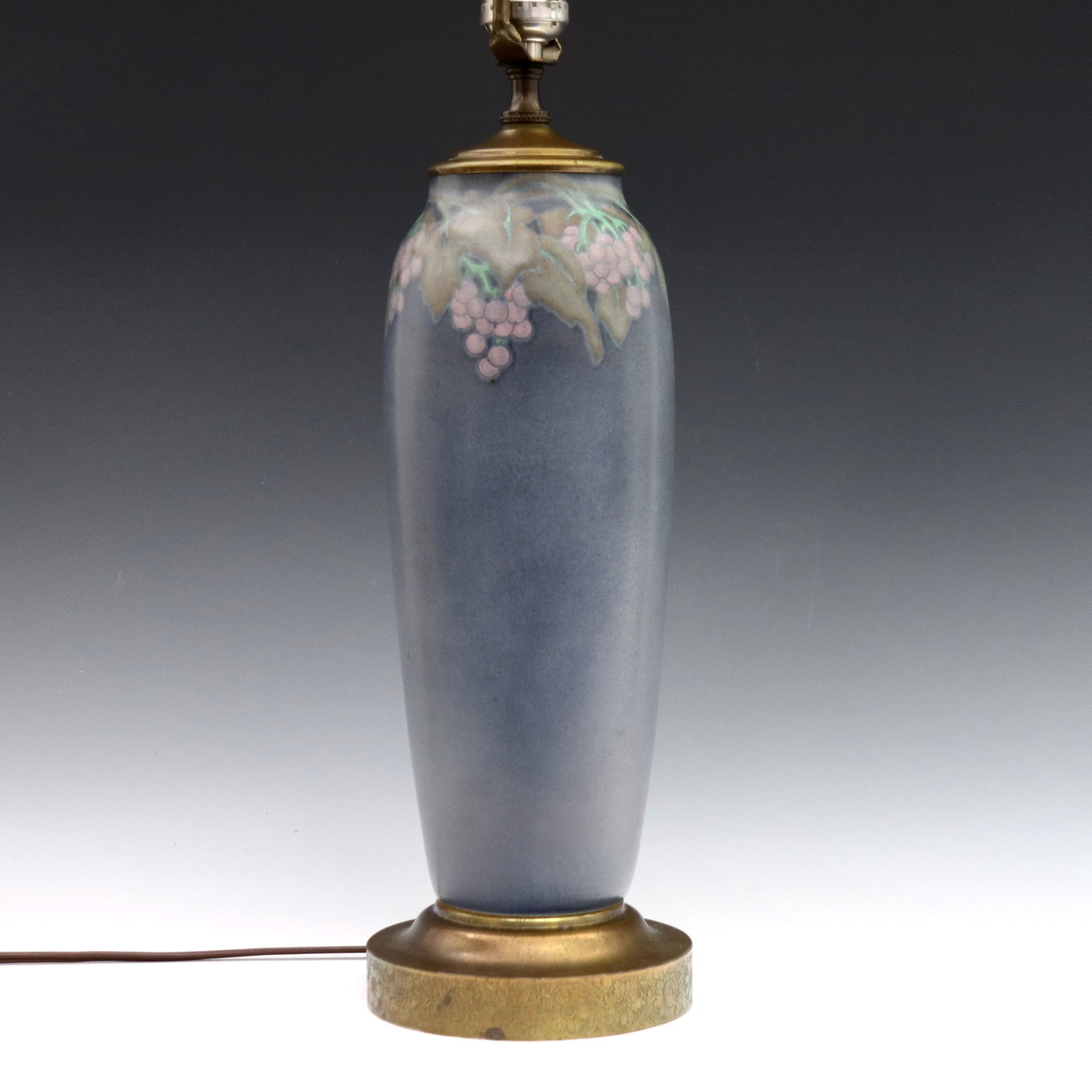 Rookwood Sax Pottery Lamp (1 of 3)