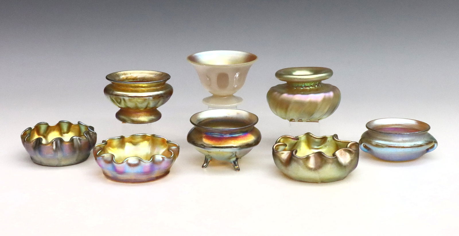 8 Art Glass Salts (1 of 1)