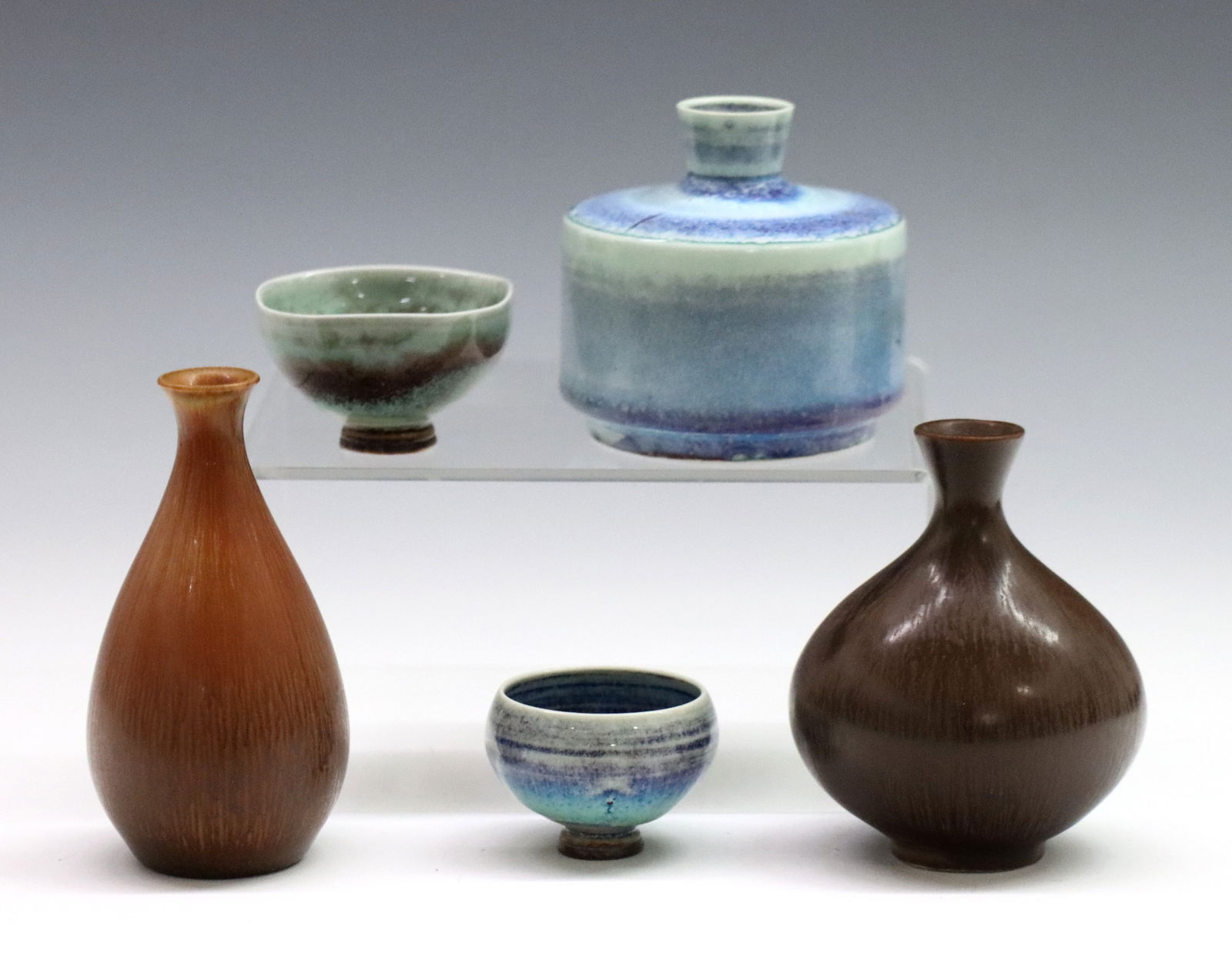 5 pc Mini Swedish Pottery (1 of 1)