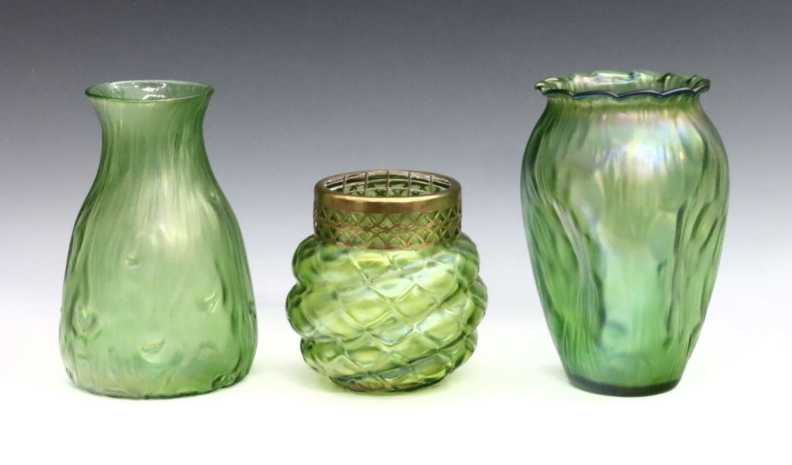 3 Loetz Art Glass Vases (1 of 4)