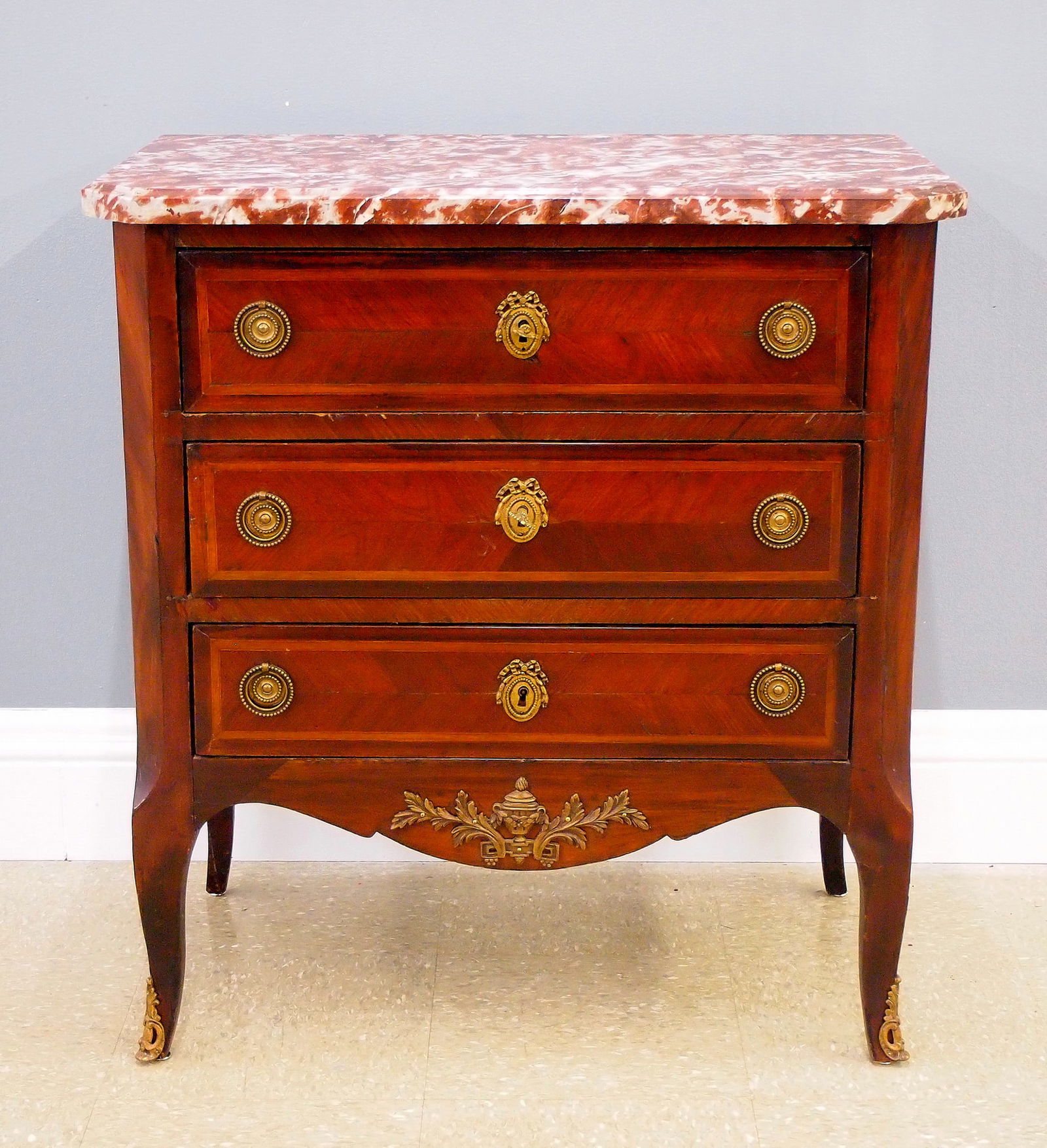 French Mahogany Commode (1 of 4)