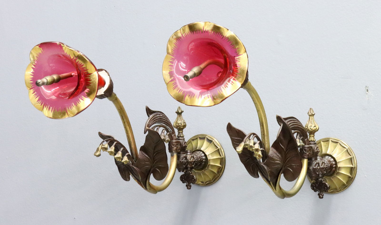 Pr Art Nouveau Gas Sconces (1 of 3)