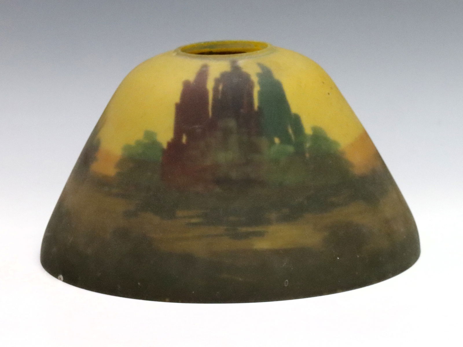 Reverse Painted Boudoir Lamp Shade (1 of 7)