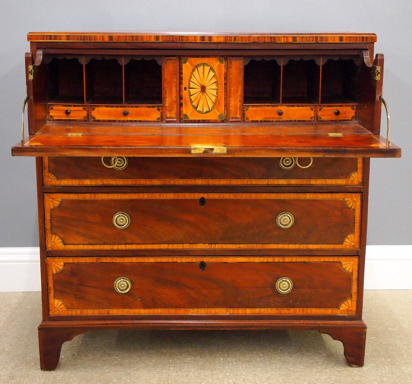 Georgian Style Butler's Desk (1 of 6)