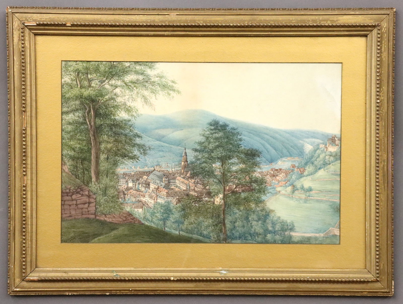 German View of Heidelberg (1 of 3)