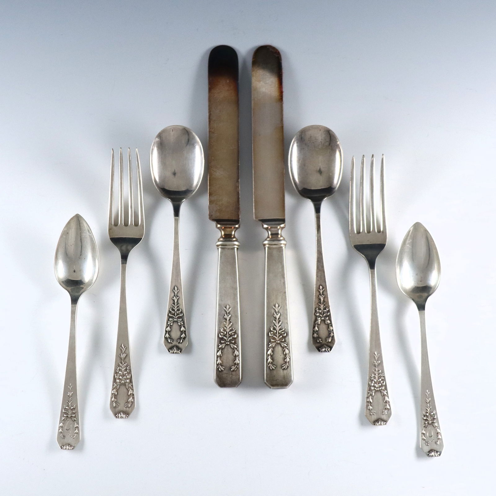 25 pc Whiting Madam Jumel Sterling Flatware (1 of 1)