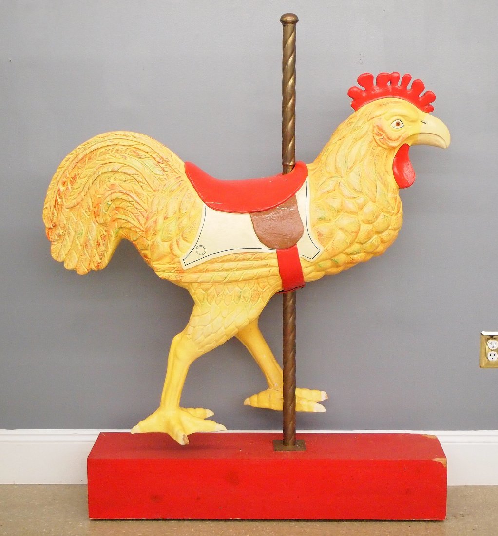 American Rooster Carousel Figure (1 of 6)
