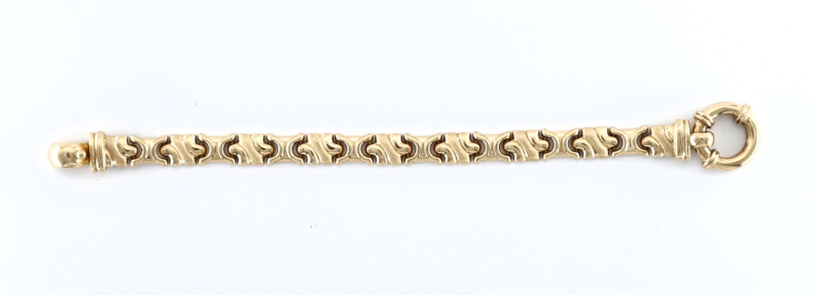 Italian 14k Gold Bracelet (1 of 4)