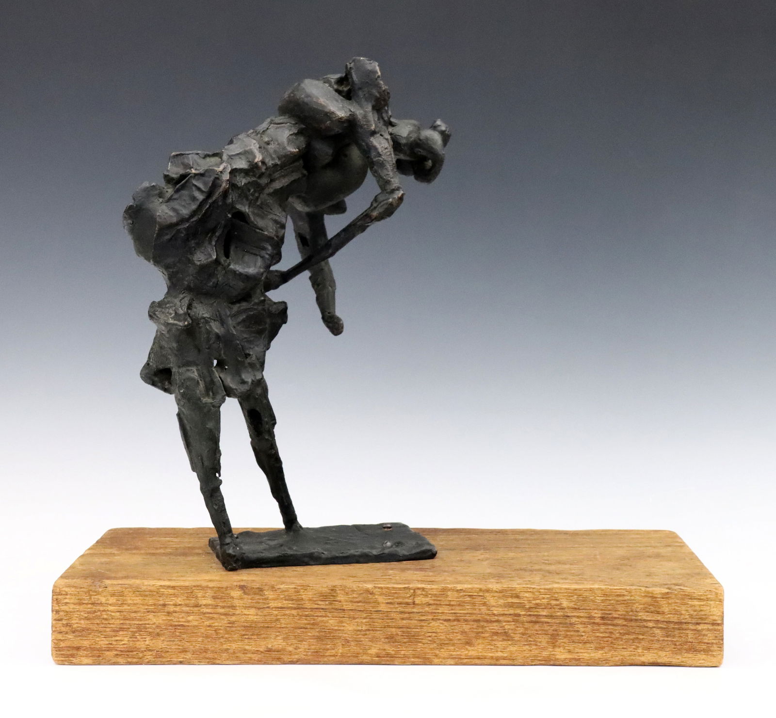 Bronze Brutalist Sculpture Attrib. to T. McClure (1 of 3)