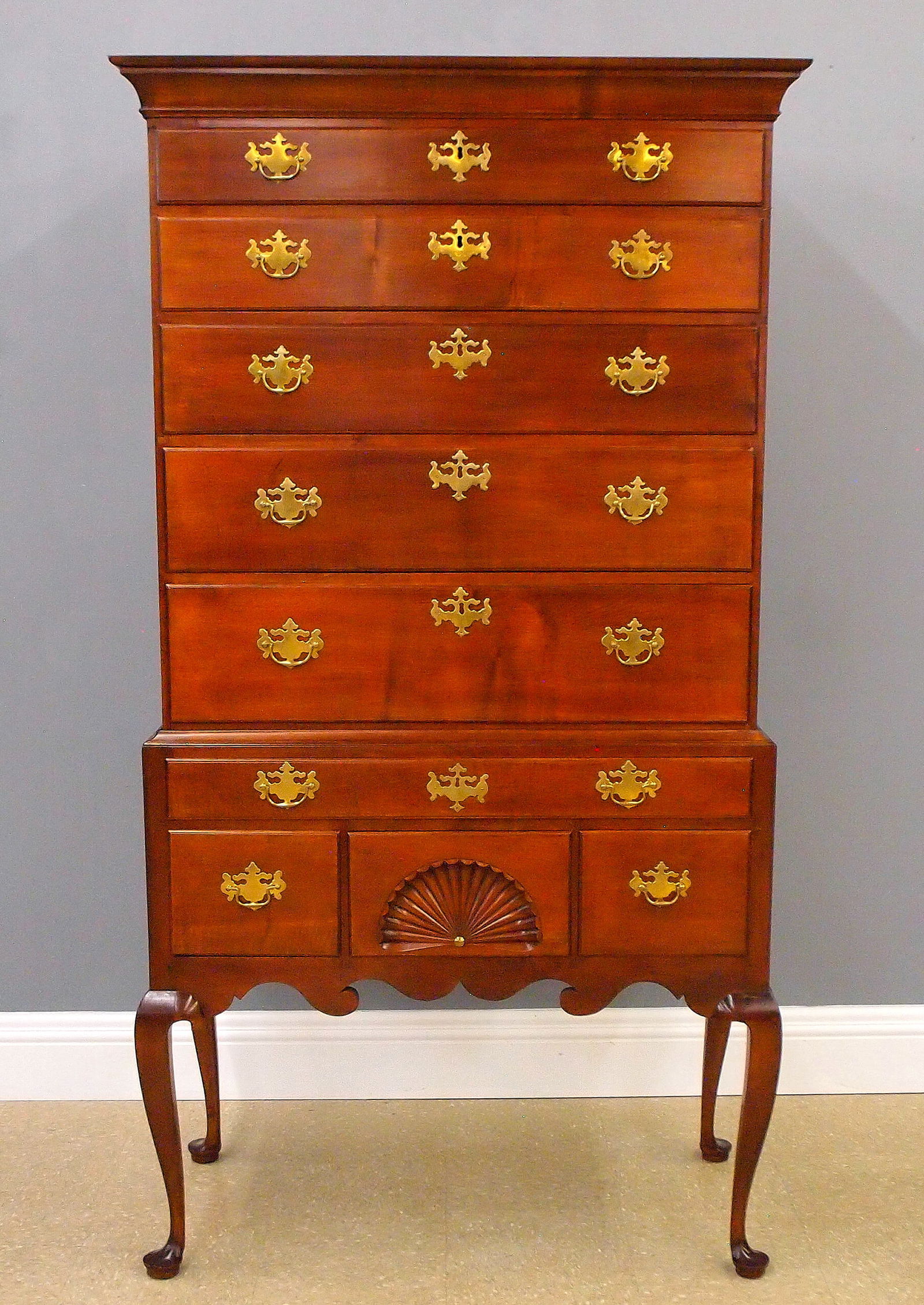 American Queen Anne Highboy (1 of 10)