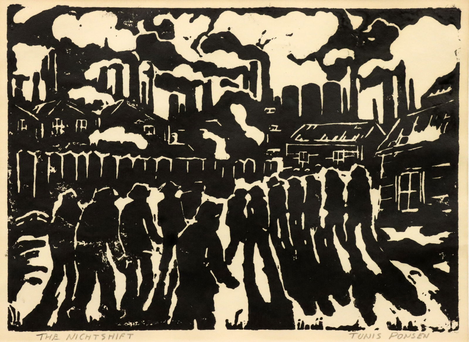 Tunis Ponsen Linocut (1 of 4)