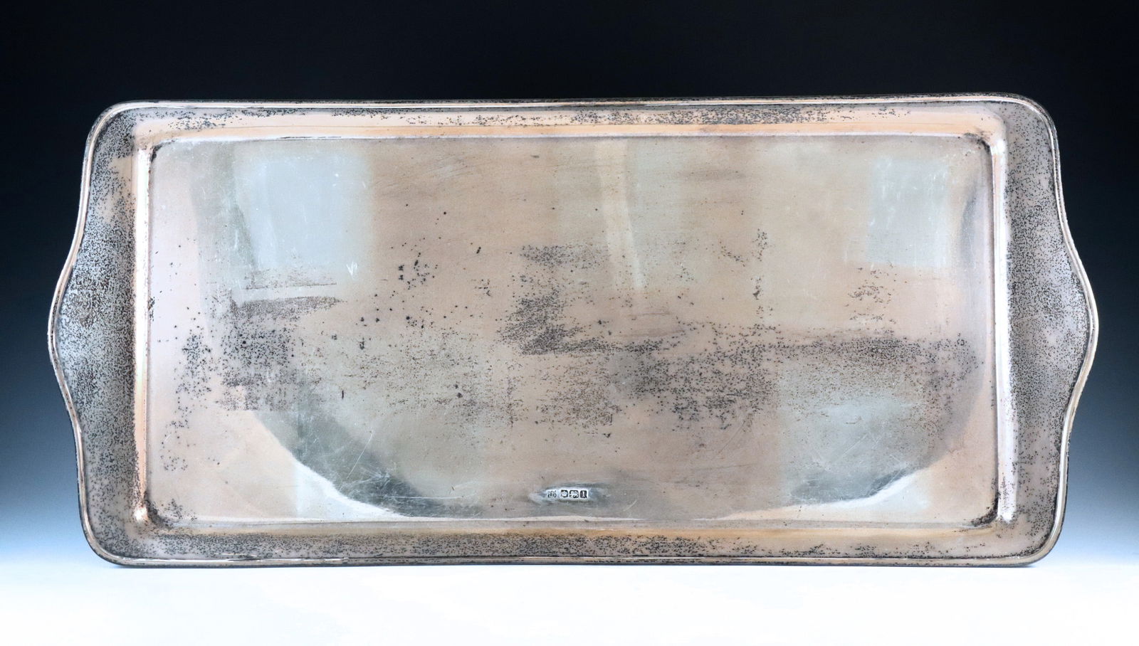 English Sterling Serving Tray (1 of 2)