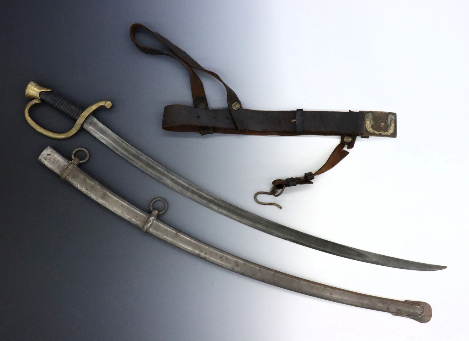 Civil War Officer's Saber & Model 1851 Belt (1 of 2)