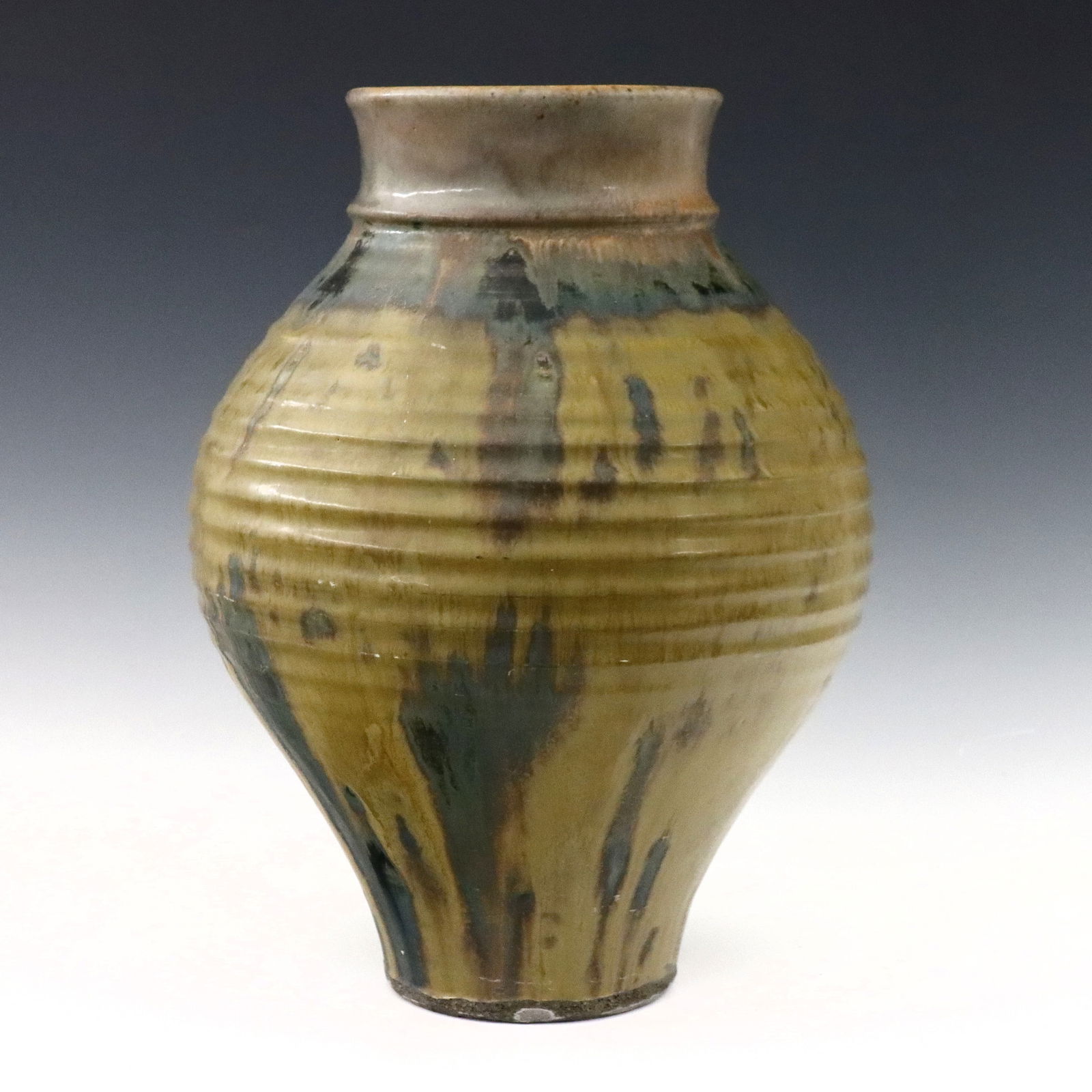 J. Glick Raku Stoneware Vase (1 of 4)