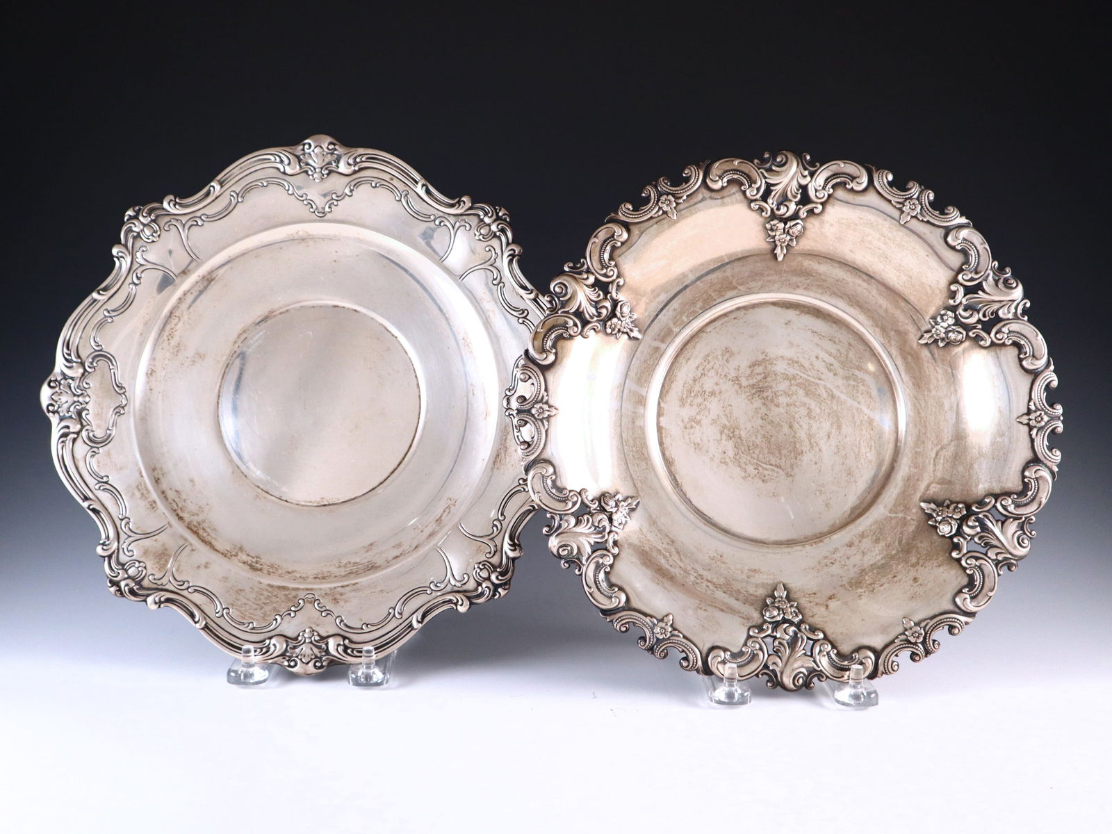 Gorham & Wallace Sterling Dishes (1 of 4)
