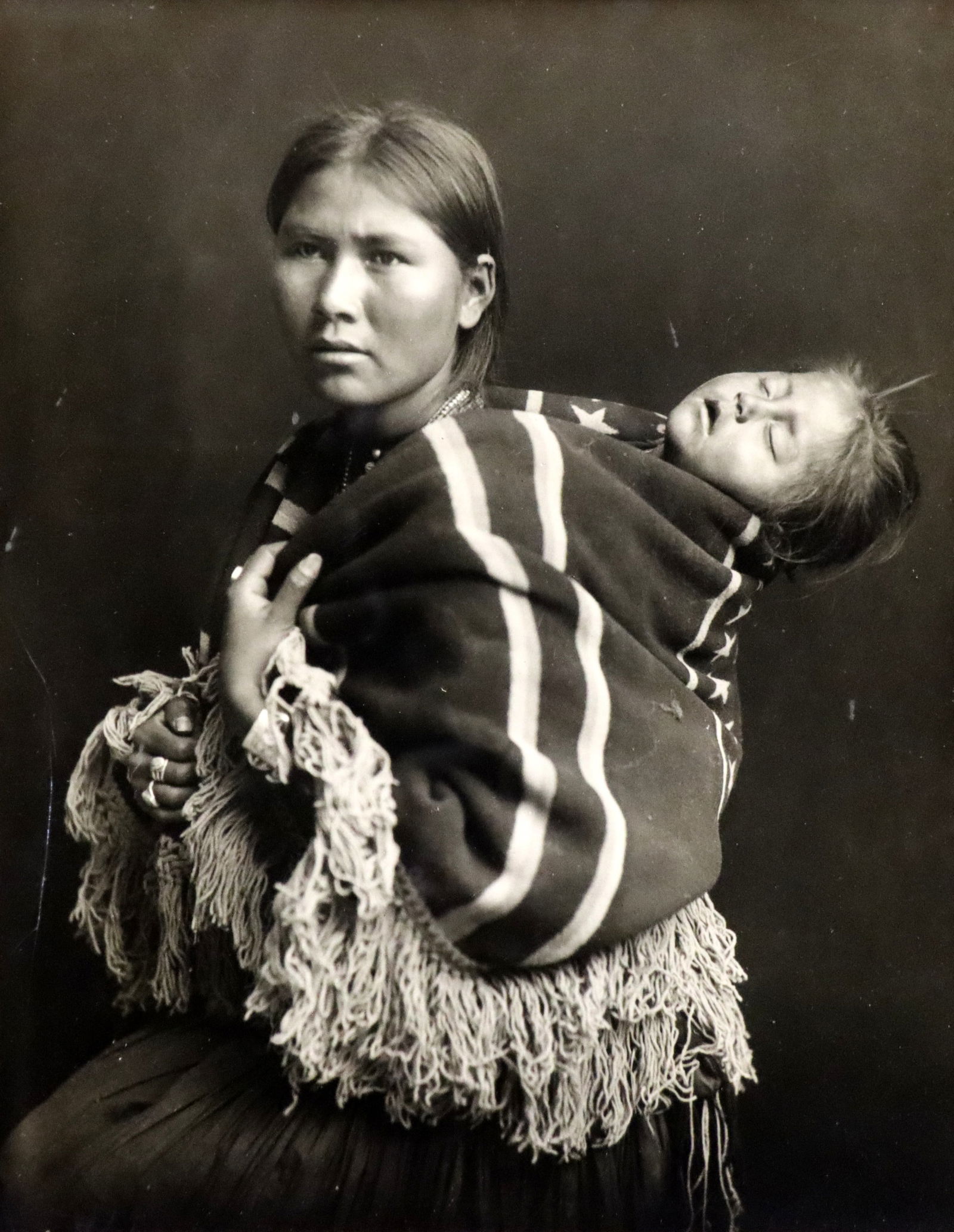 W. Pennington Portrait of a Navajo Mother (1 of 2)