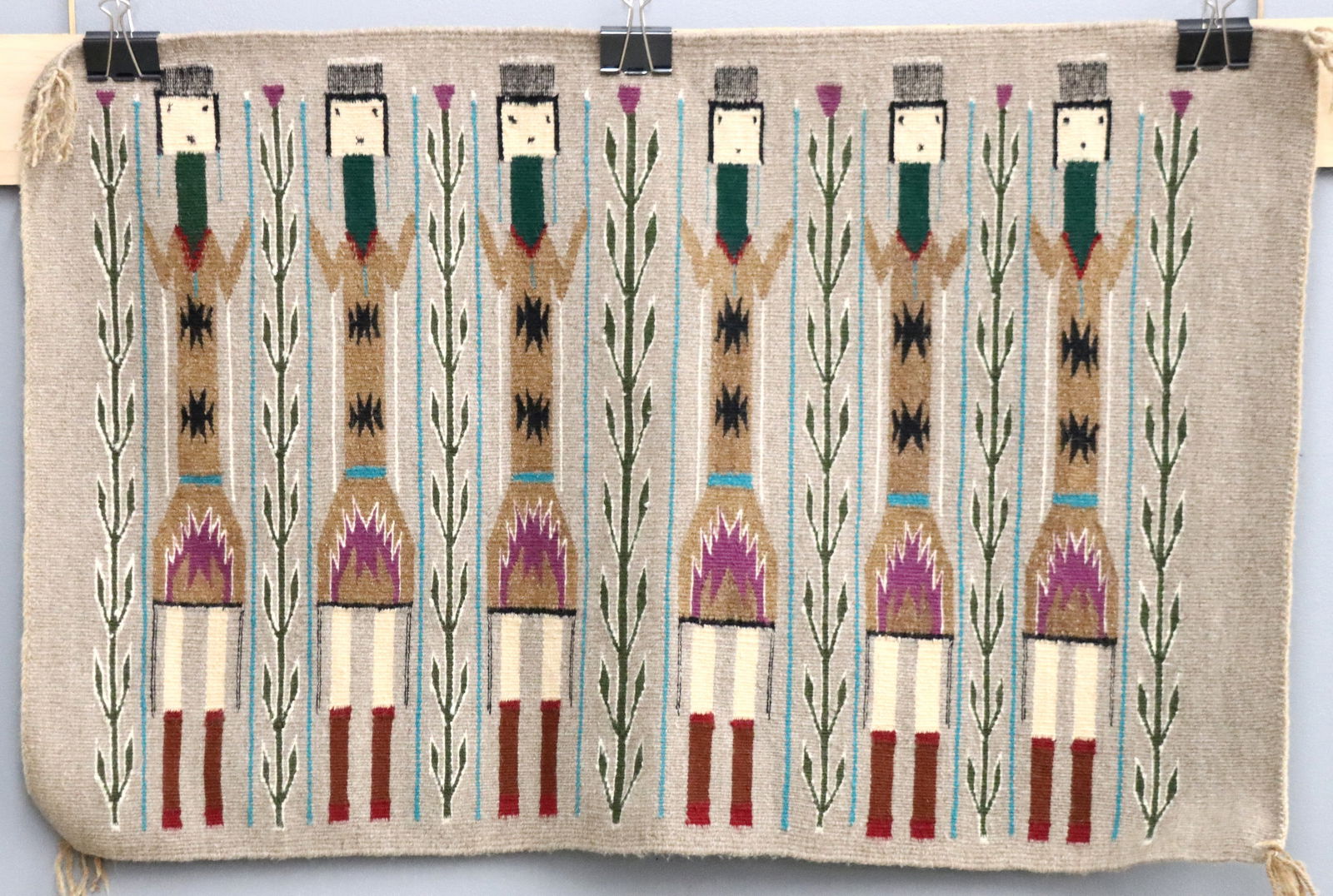 Navajo Yei Weaving (1 of 4)