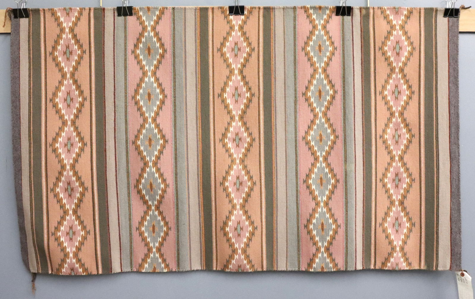 Navajo Wide Ruins Weaving by A. Cly (1 of 6)