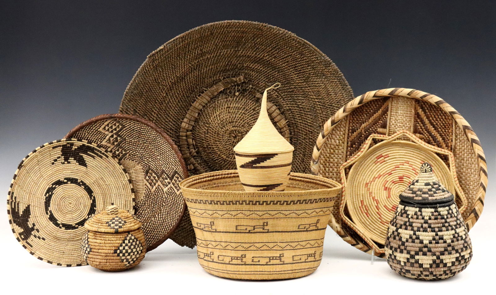 9 African Baskets (1 of 1)