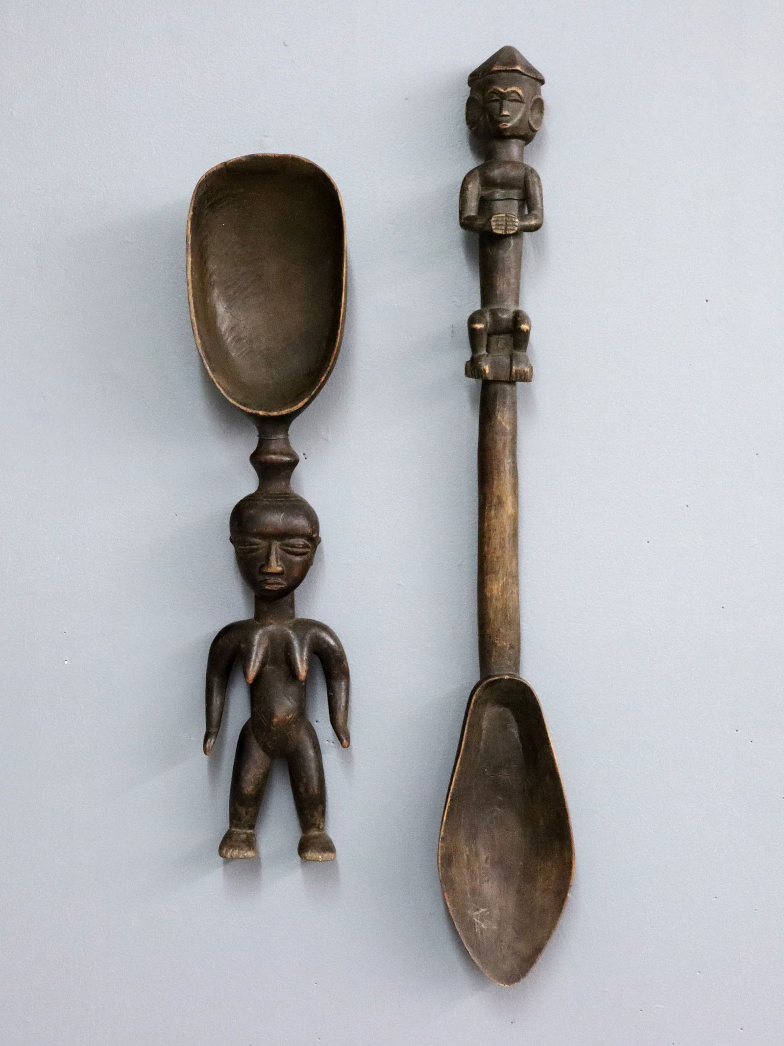2 African Carved Spoons (1 of 2)