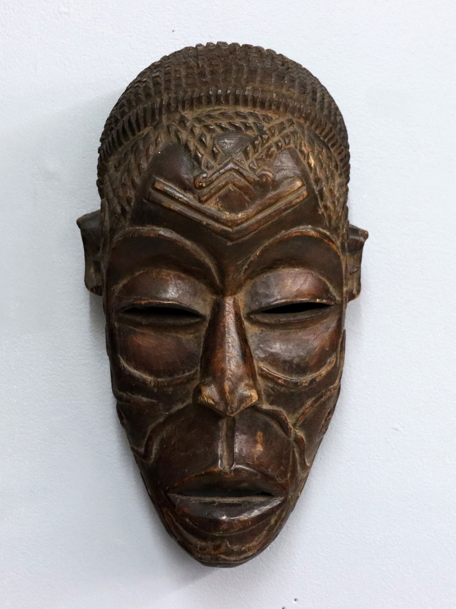 Congolese Carved Mask (1 of 3)