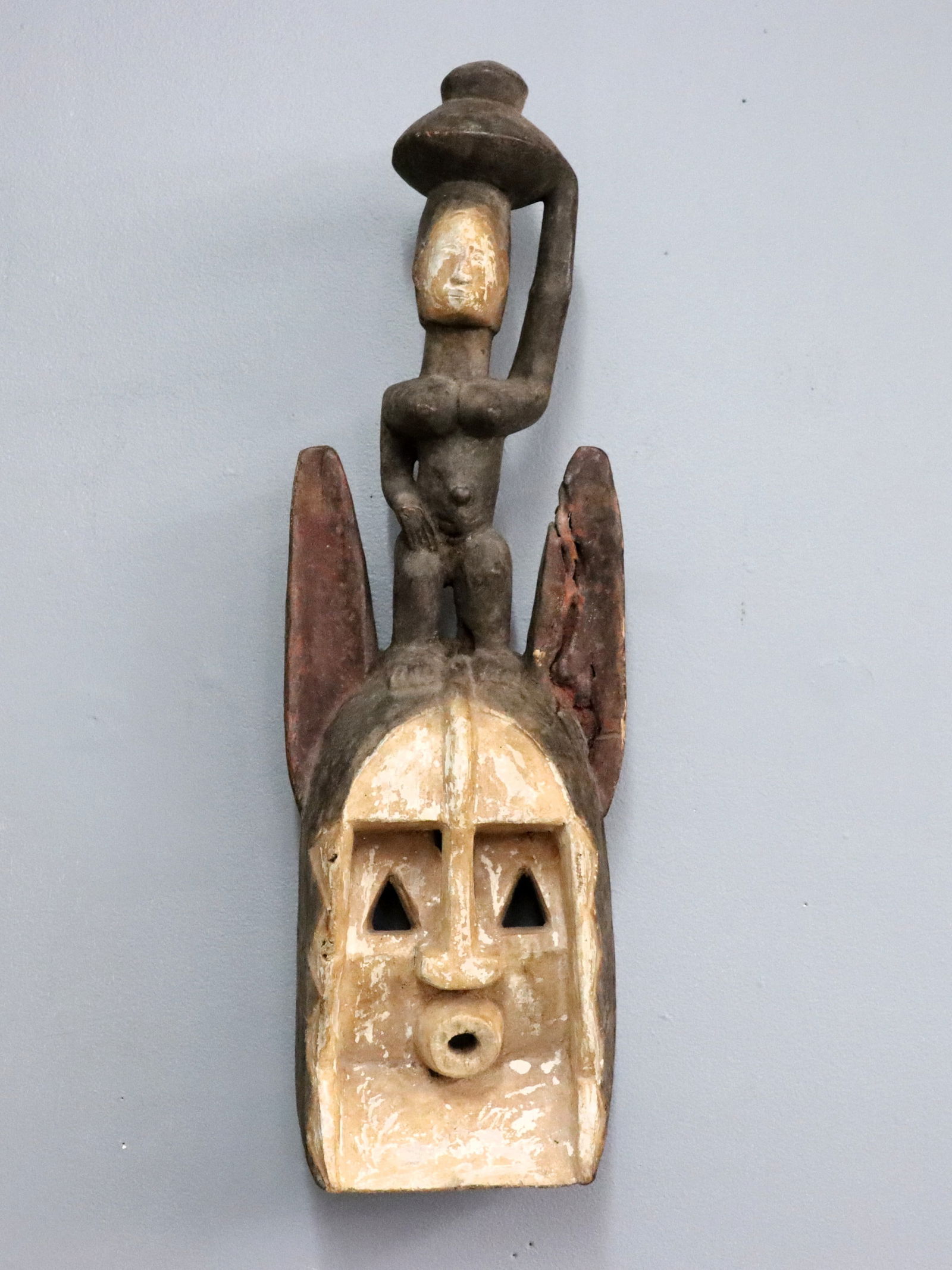 African Carved Dogon Mask (1 of 3)