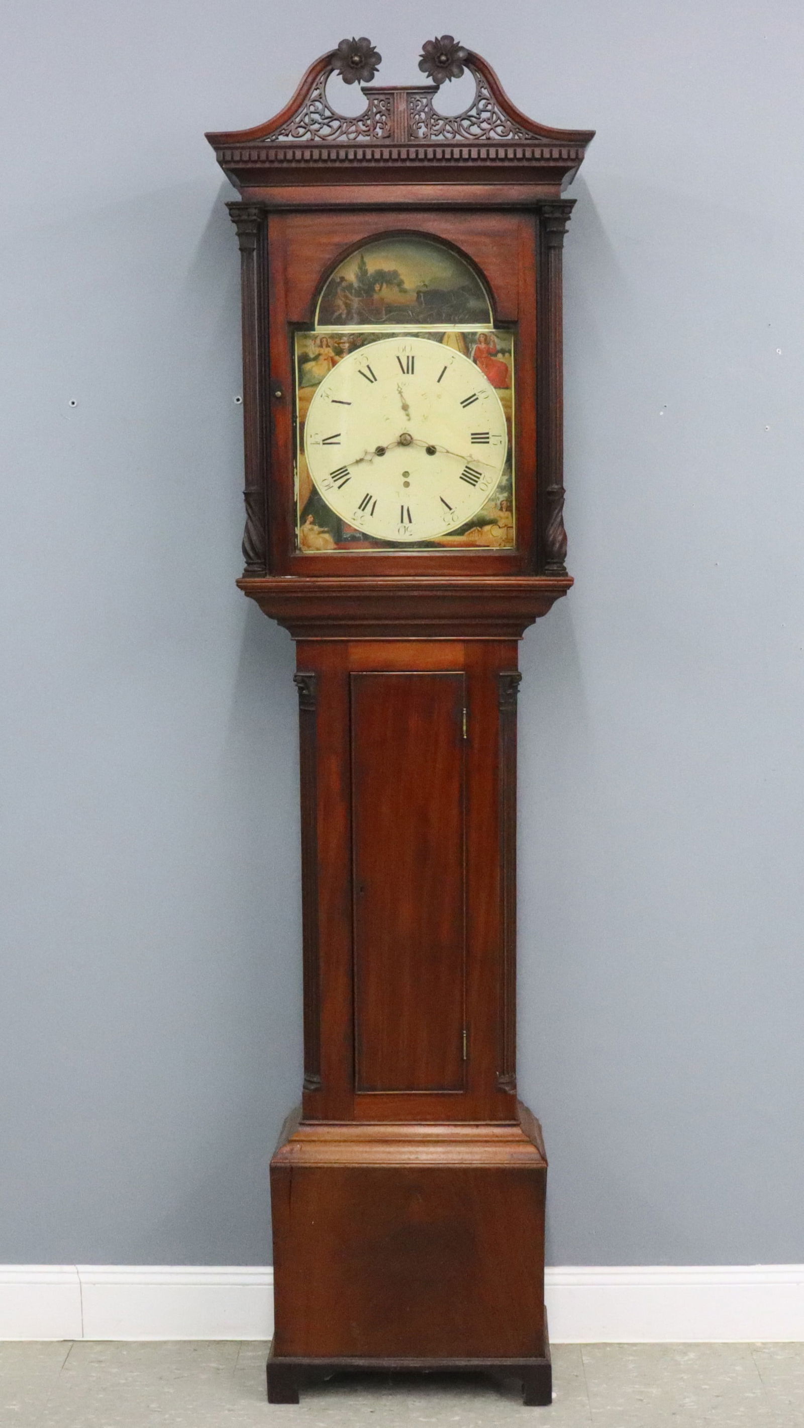 English Grandfather Clock (1 of 5)