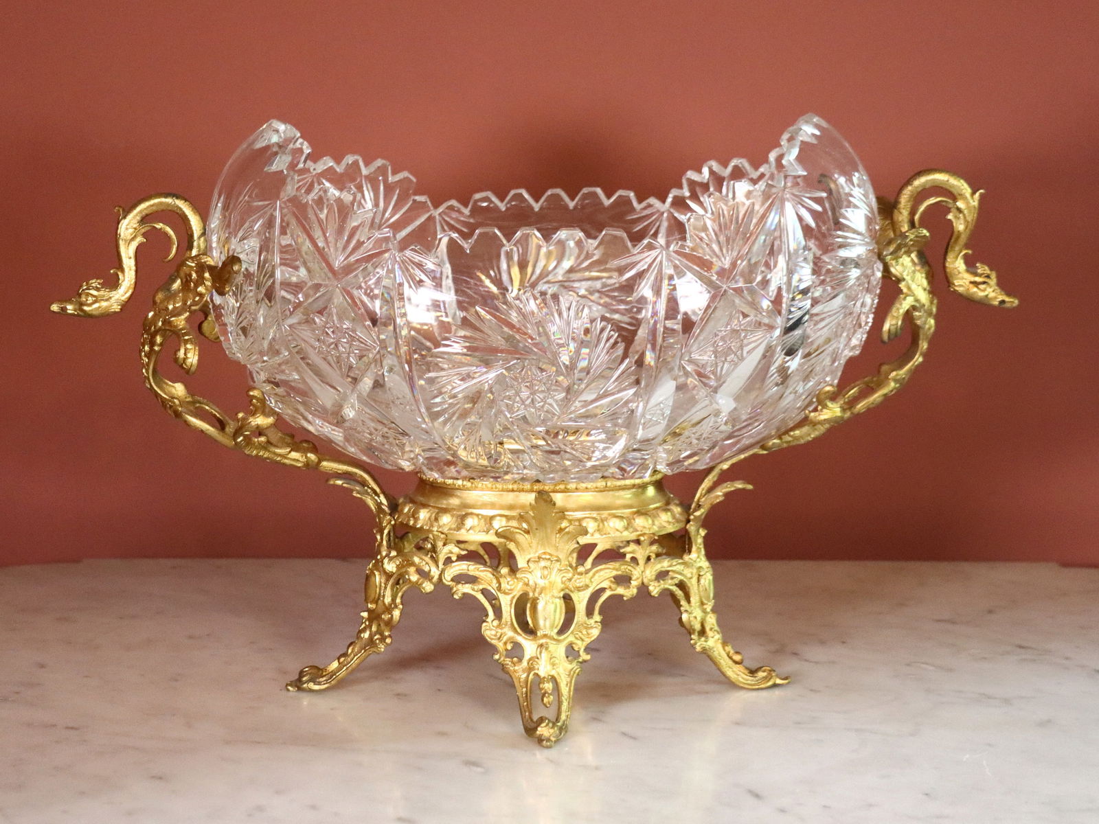 Rococo Style Center Bowl (1 of 4)