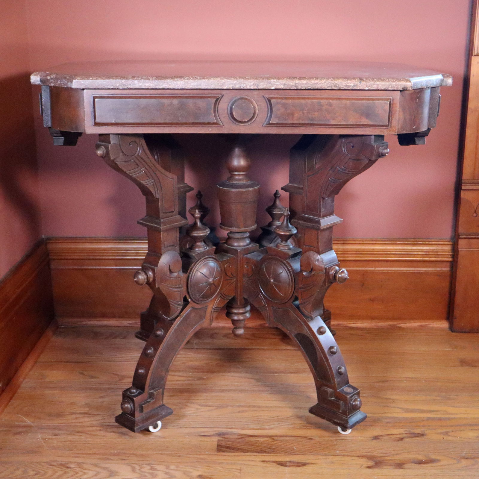 Victorian Parlor Table (1 of 7)