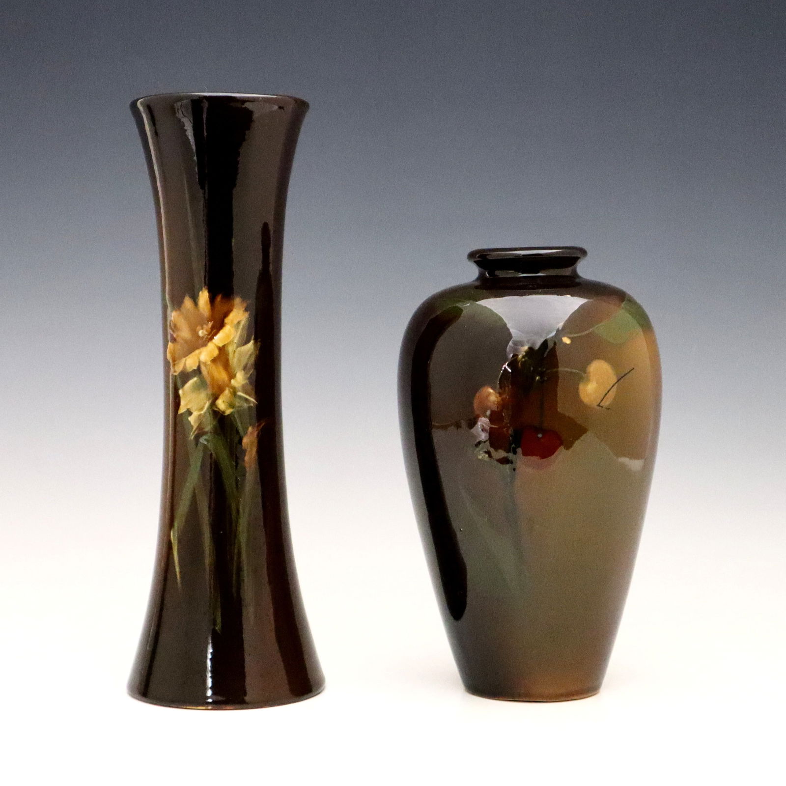 Weller Louwelsa & Roseville Rozane Pottery Vases (1 of 7)