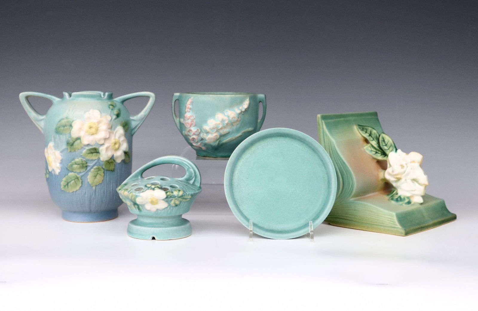 5 pc Roseville Pottery (1 of 2)