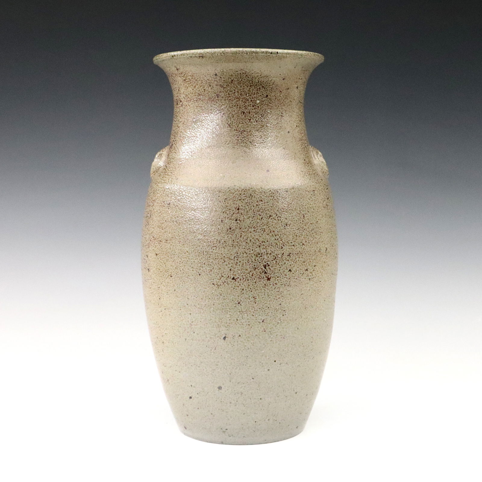 Jugtown Owens Pottery Dogwood Vase (1 of 3)