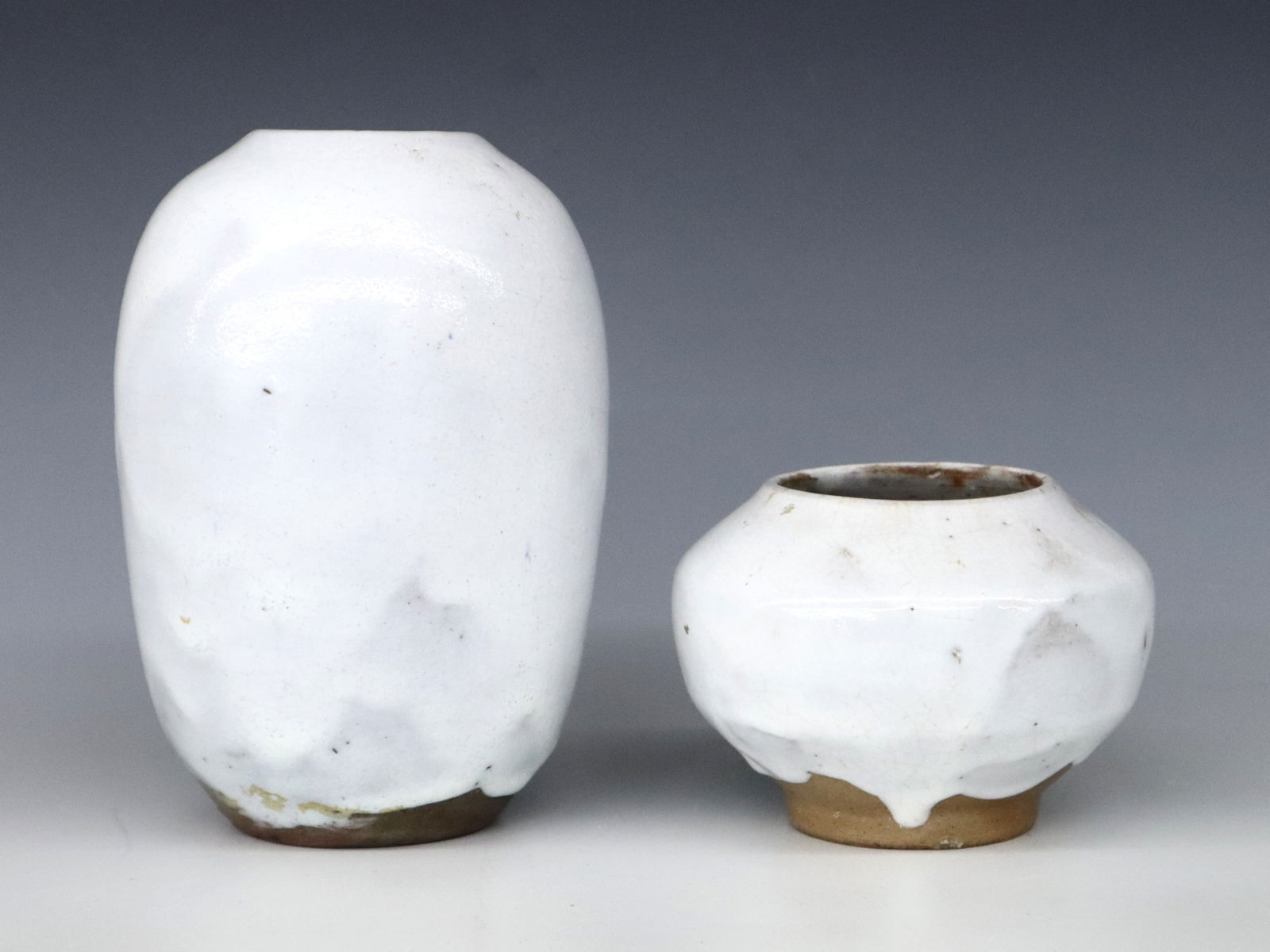 2 Jugtown Pottery Chinese White Vases (1 of 4)