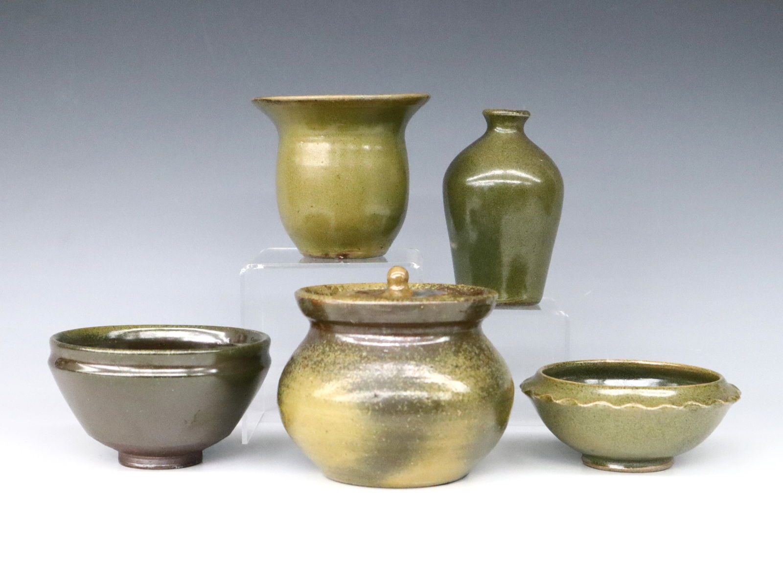 5 pc Jugtown Pottery (1 of 4)