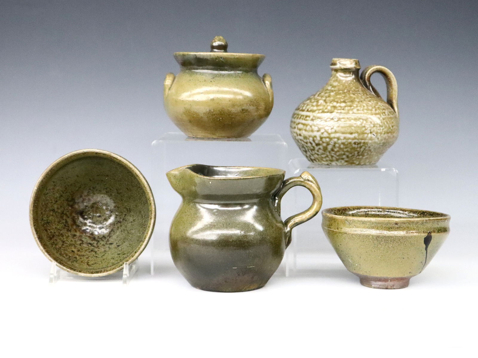 5 pc Jugtown Pottery (1 of 4)