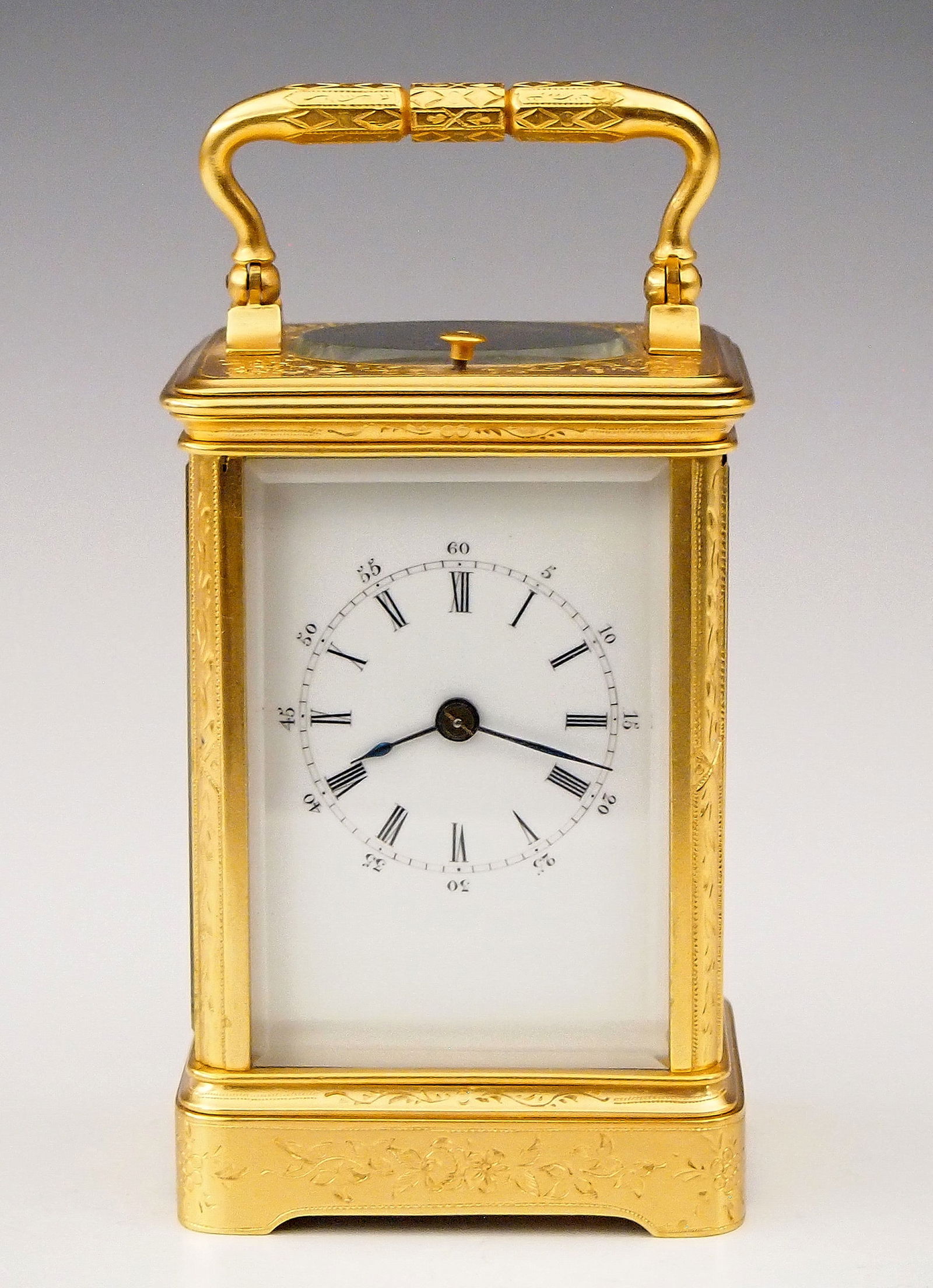 French Carriage Clock By Drocourt (1 of 5)