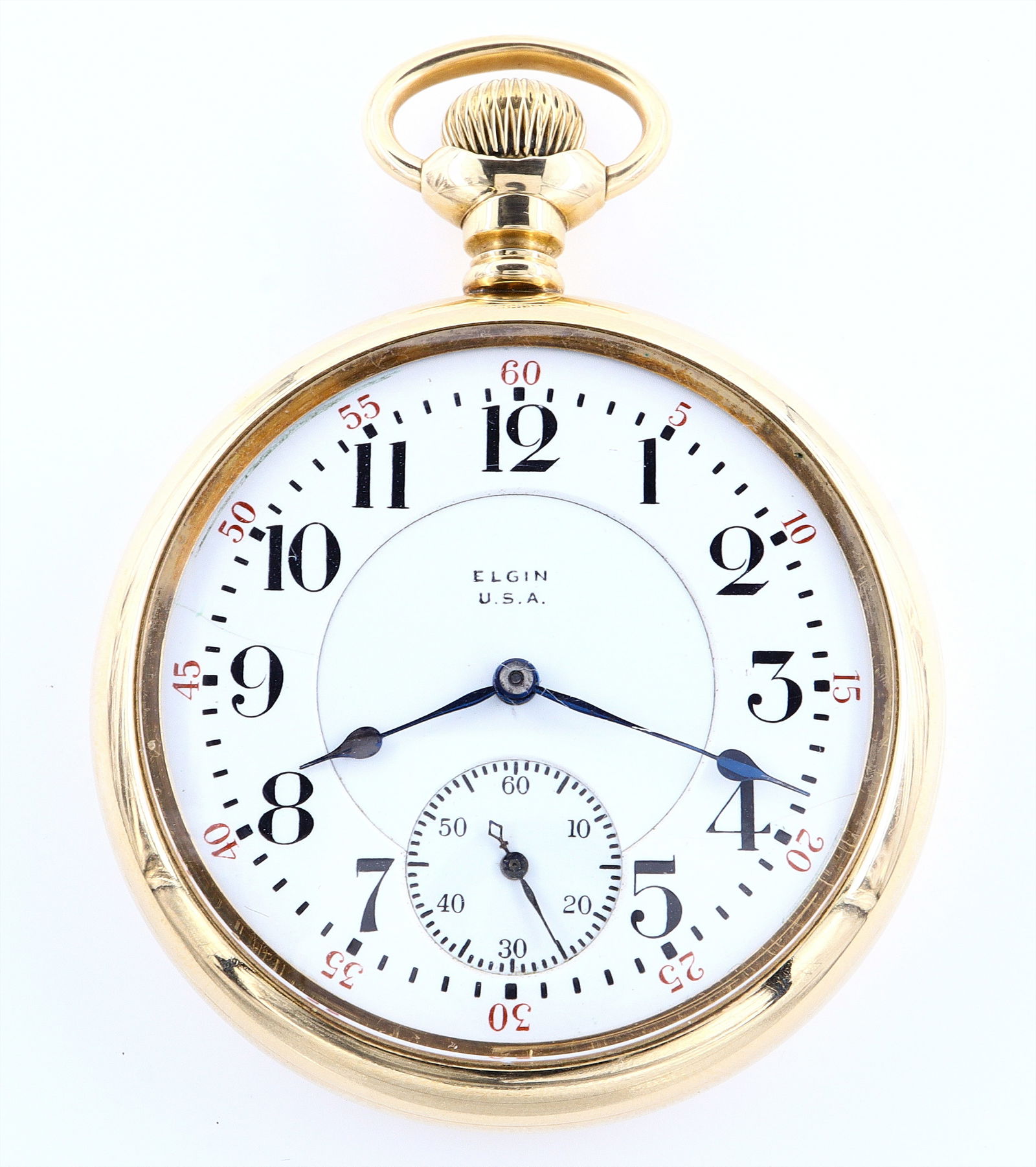 Elgin 14k Gold Veritas Model Railroad Watch (1 of 5)