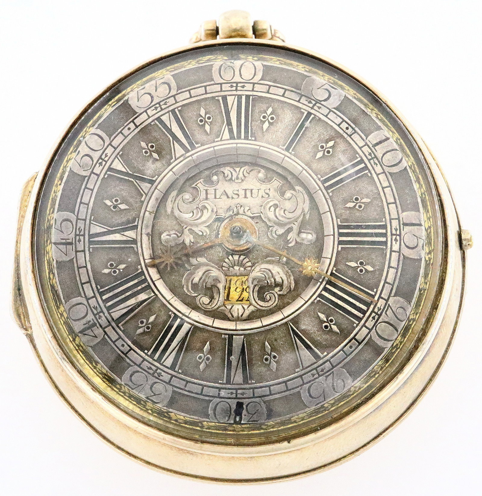 Early J. Hasius Dutch Pocket Watch (1 of 4)