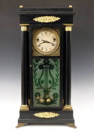 Crane's Patent Year Running Shelf Clock