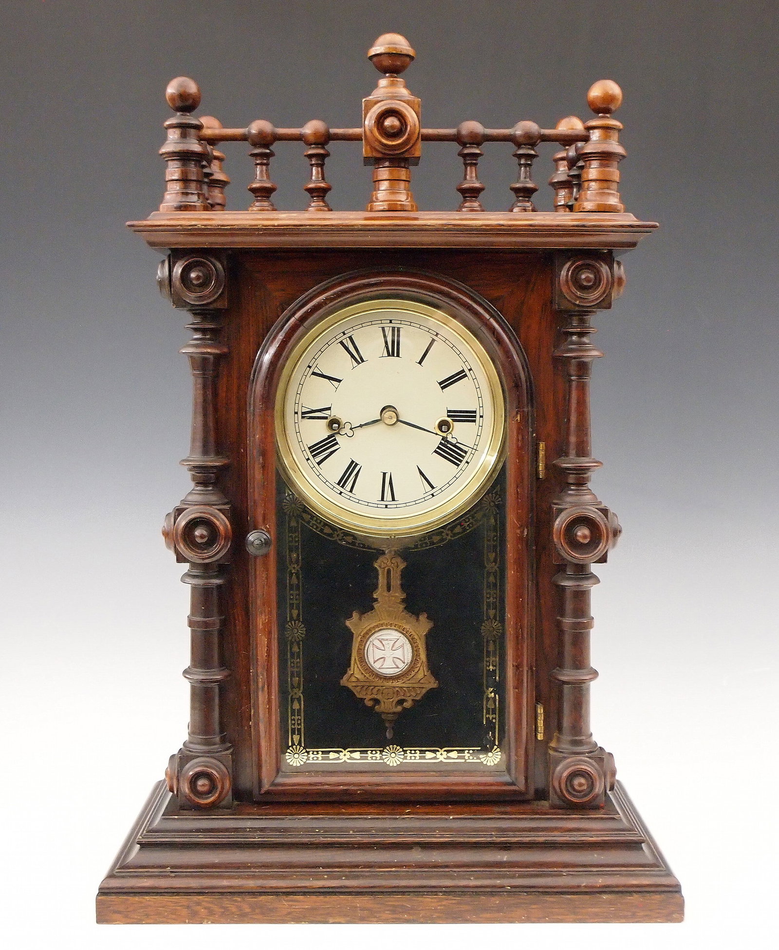 E.N. Welch Gerster V.P. Model Shelf Clock (1 of 4)