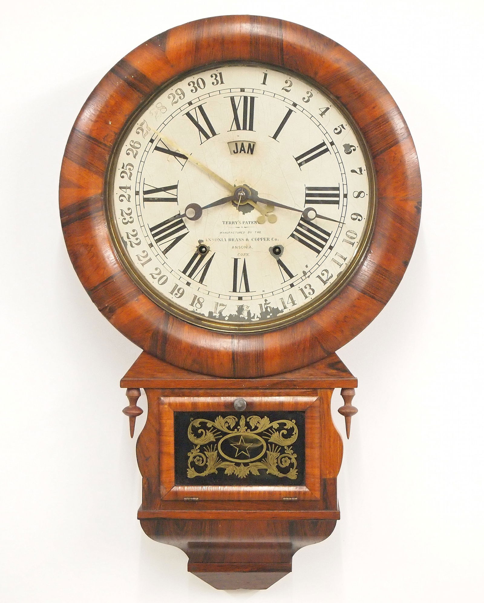 Ansonia Drop Extra Model Wall Clock (1 of 7)