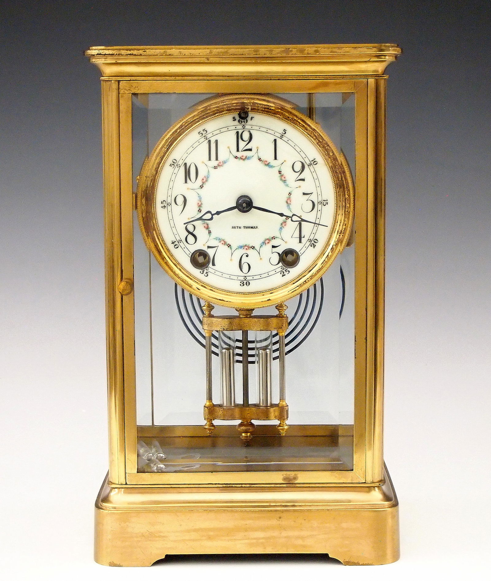 Seth Thomas Empire No.0 Crystal Regulator (1 of 4)