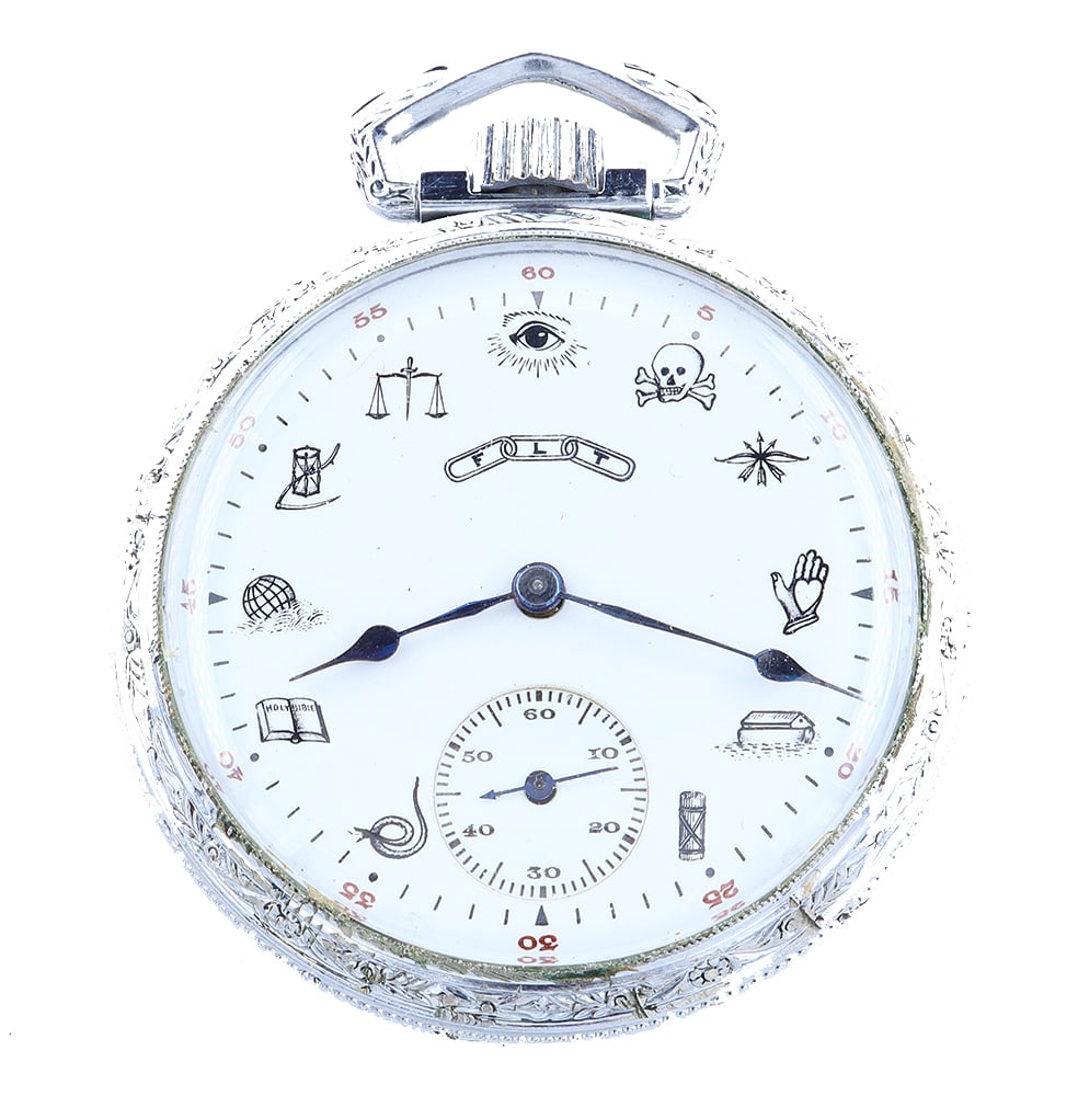 Hampden Odd Fellows Pocket Watch (1 of 5)