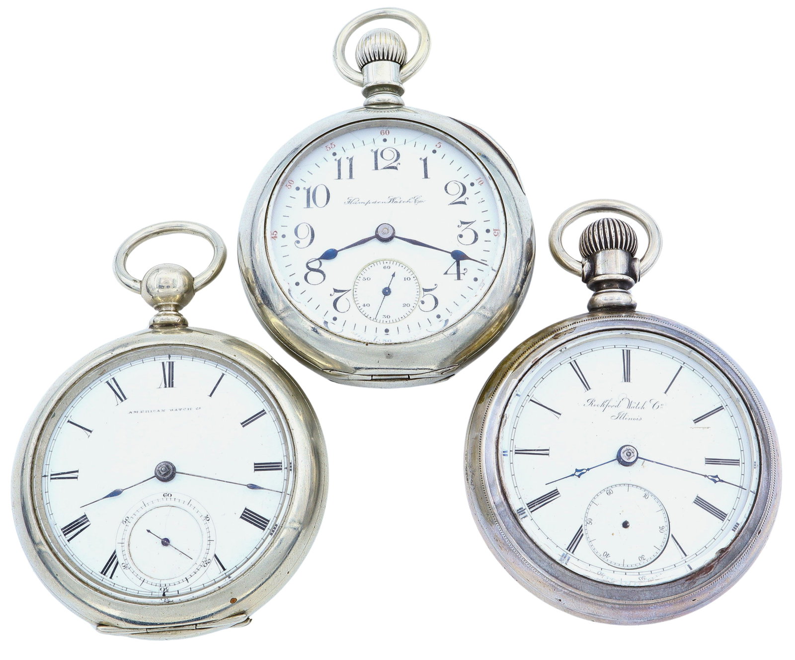 3 American Pocket Watches (1 of 3)