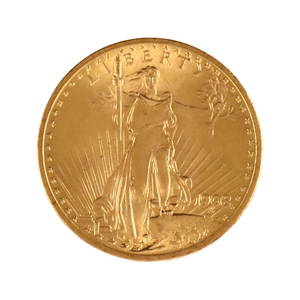1908 U.S. St. Gaudens Gold Double Eagle Coin