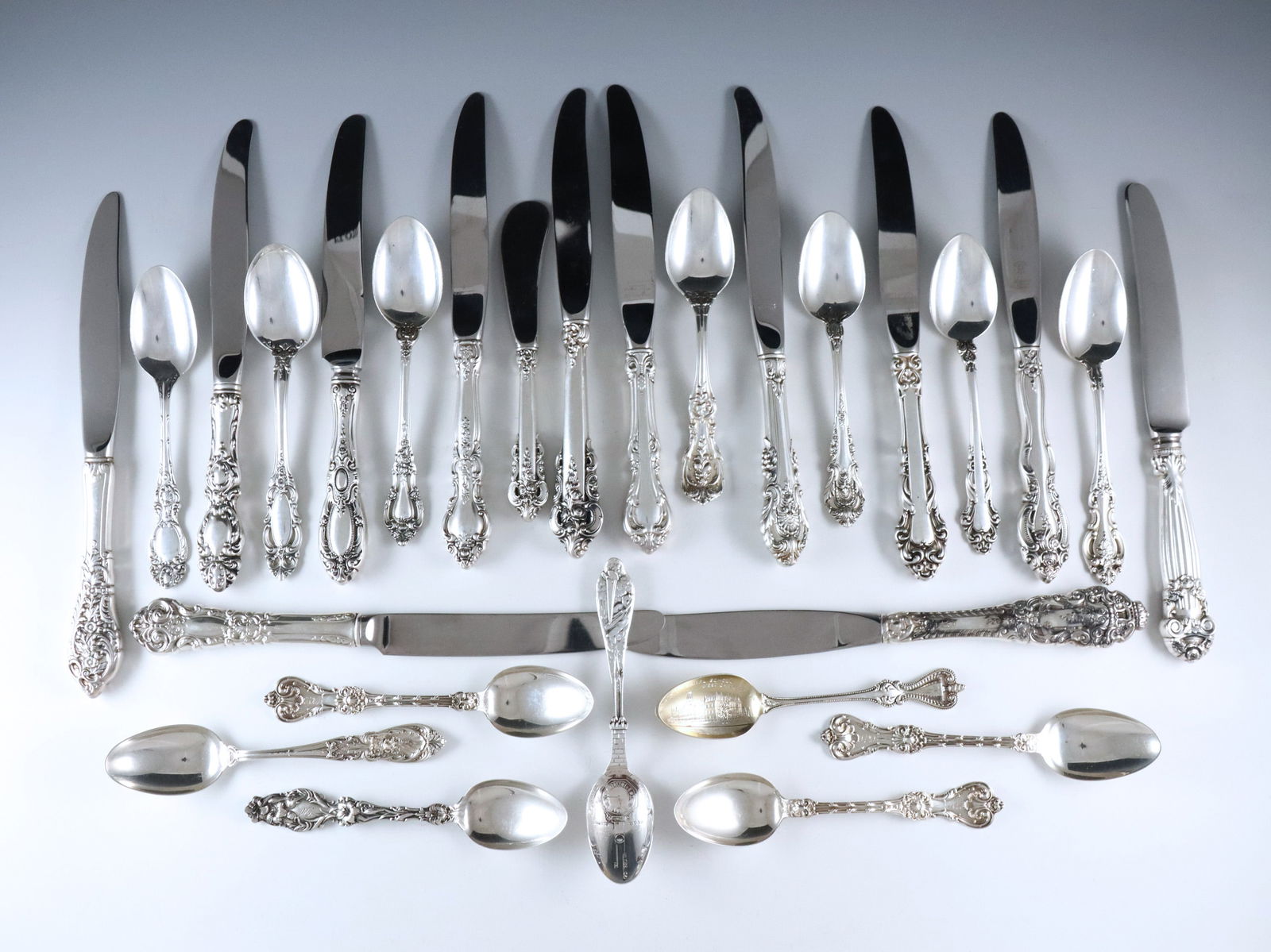 27 Sterling Knives & Spoons (1 of 1)