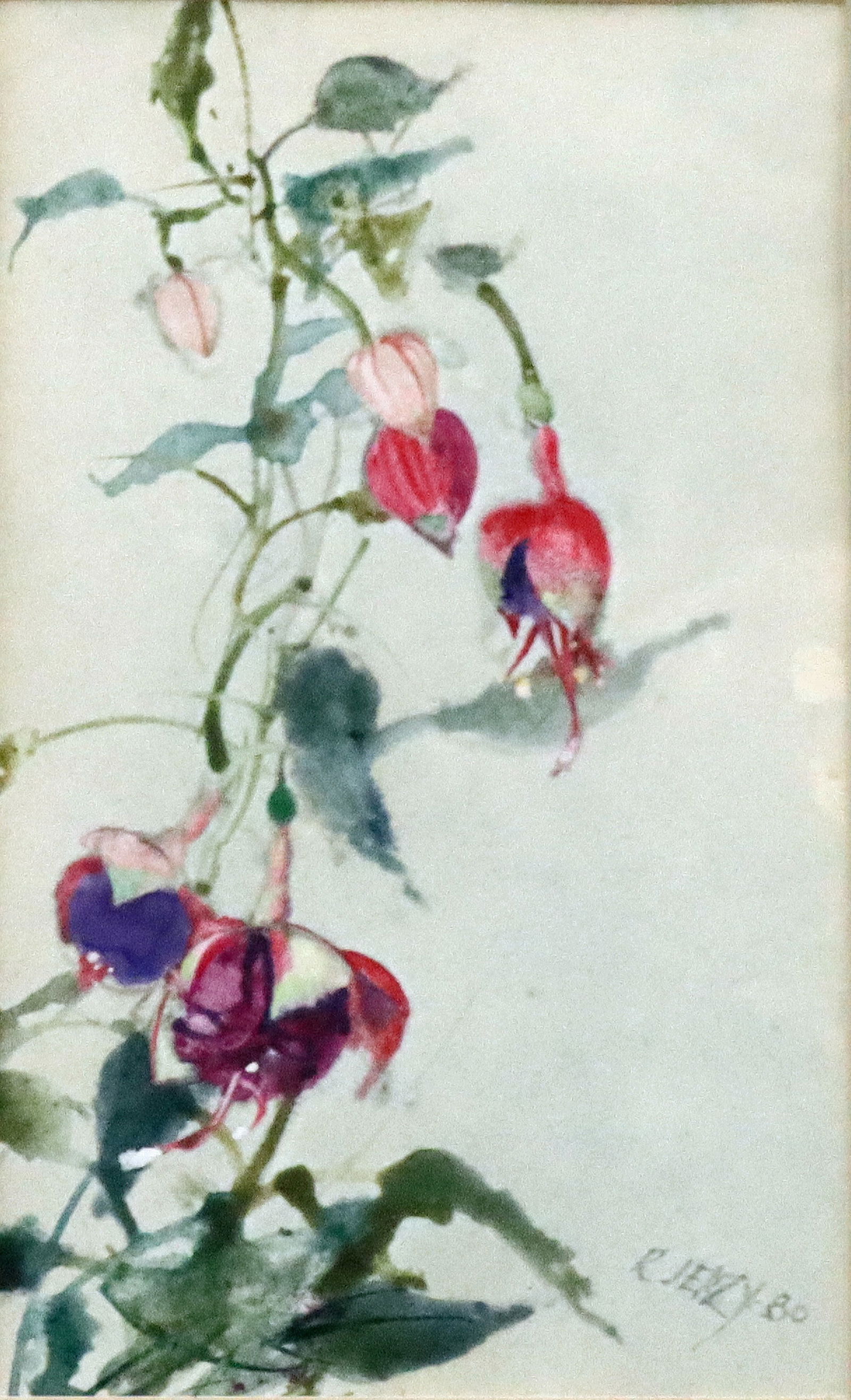 R. Jerzy Watercolor Floral Study (1 of 4)